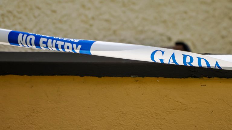 Garda Siochana police tape. Pic: iStock