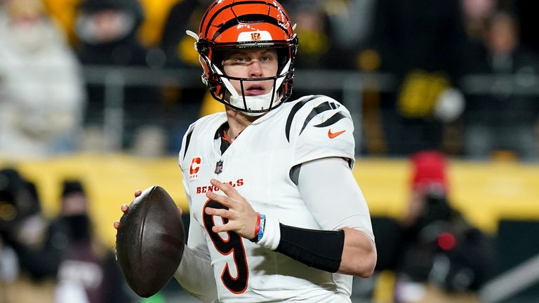 Cincinnati Bengals quarterback Joe Burrow.  File pic: AP/Matt Freed