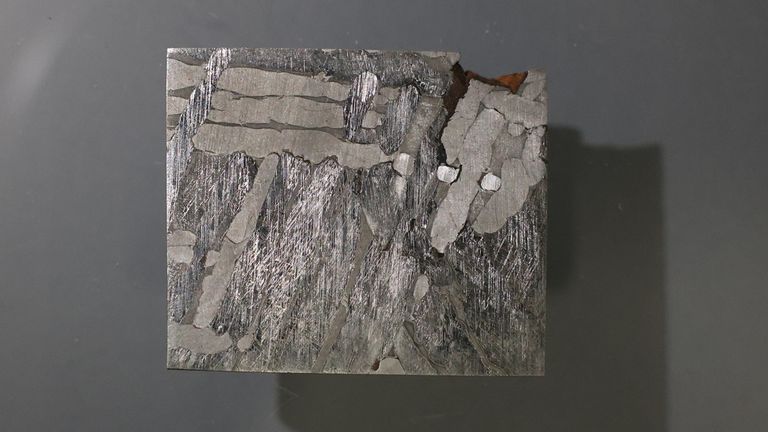 Meteorite sample. Pic: Astroforge