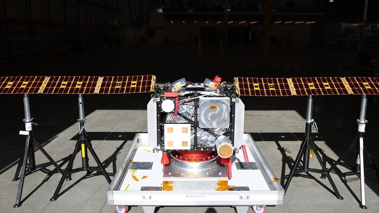 Oden solar testing. Pic: Astroforge