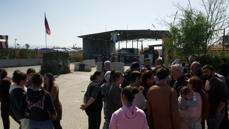 SN eyewitness from Stuart Ramsay about Syrian Alawites which features:  Hmeimim air base, home to the Russian military in Syria; mass grave in Al-Sanobar; head of General Security, Mustafa Kunefate; various GVs of locals and case studies