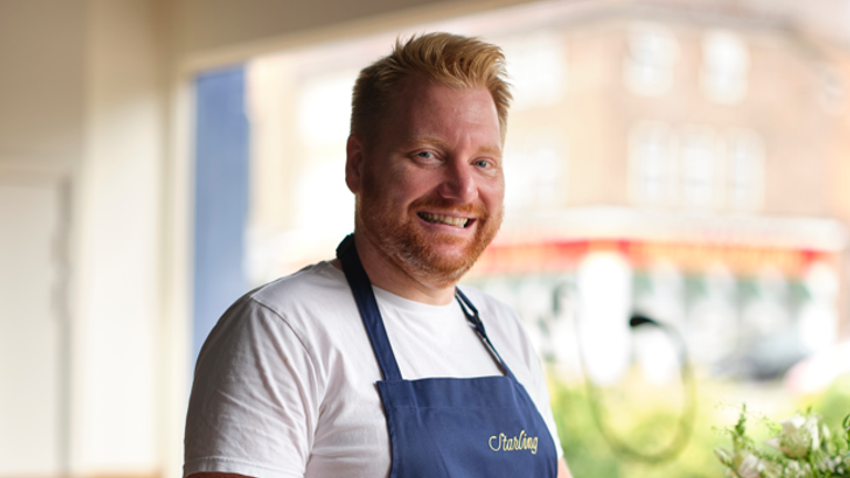 Nick Beardshaw, chef patron at Starling in Esher, Surrey