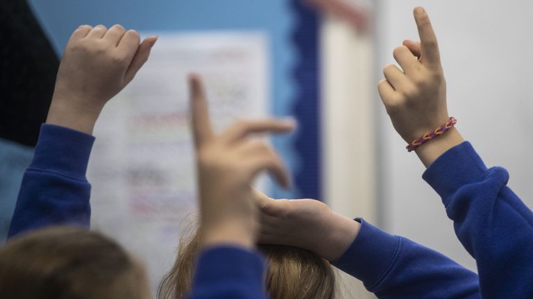 File photo dated 27/11/19 of school children during a Year 5 class at a primary school in Yorkshire. Time should be set aside in class for pupils to learn about apprenticeships and potentially boost minority ethnic uptake, the Scottish Government has been told. A commission set up by skills body Skills Development Scotland (SDS) made 20 recommendations to the Scottish Government and employers in a report published on Wednesday to coincide with Apprenticeship Week. Issue date: Wednesday March 5,