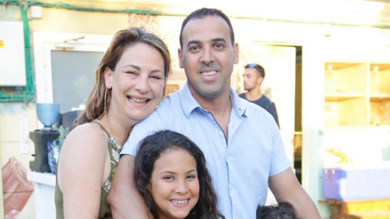 Eli Sharabi and family