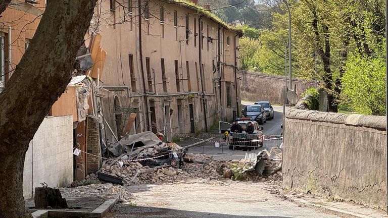 Grant Paterson, 54, from East Kilbride in South Lanarkshire, has reportedly been left severely burned after the explosion in the Monteverde area of Rome on 23 March.