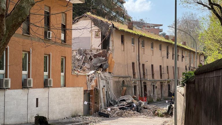 Grant Paterson, 54, from East Kilbride in South Lanarkshire, has reportedly been left severely burned after the explosion in the Monteverde area of Rome on 23 March.