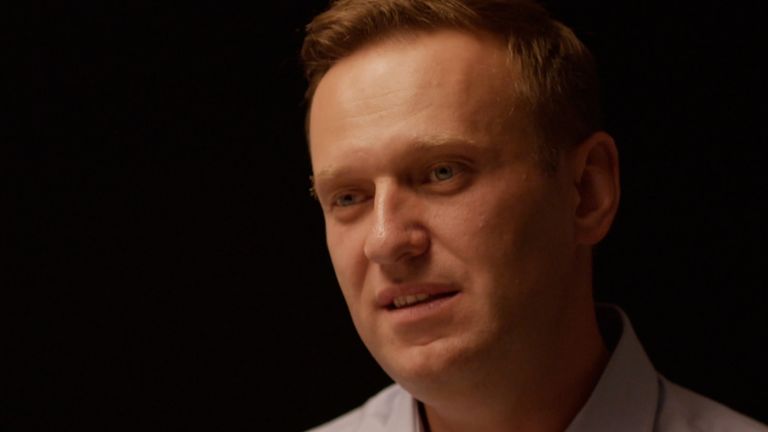 Never before seen interview with Alexei Navalny