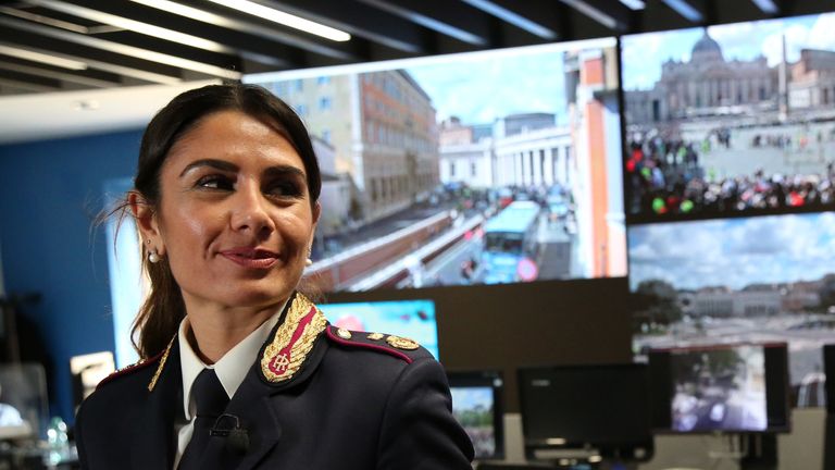 Elisabetta Accardo, Rome Police control room spokeswoman
