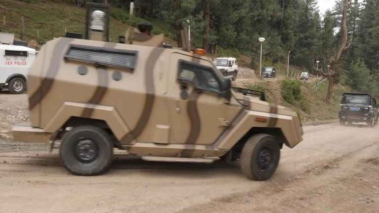 The Indian military has been searching for the attackers