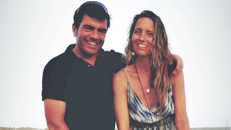 Agustin Escobar and Merce Camprubi Montal.  Pic: Facebook