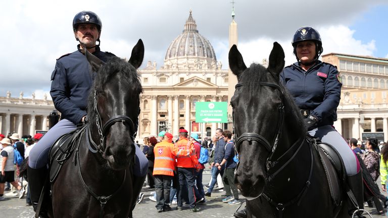 Security on horseback