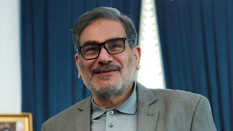 Ali Shamkhani pictured in 2023.  Pic: Reuters