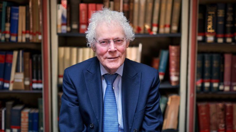 Professor David Carpenter. Pic: AP