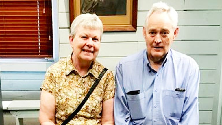 Ian and Heather Wilkinson  Pic:The Salvation Army Australia - Museum