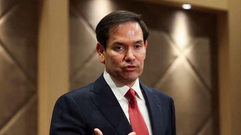 Marco Rubio. Pic: Reuters
