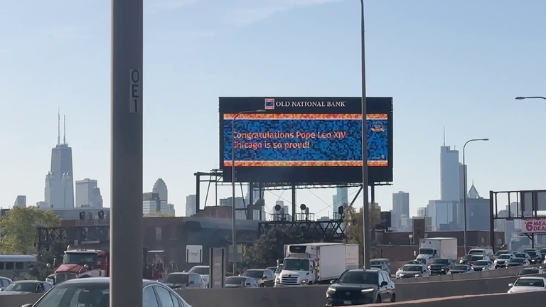 Congratulations to Pope Leo in Chicago, Illinois