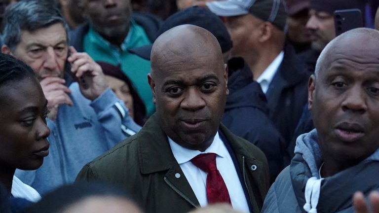 Ras Baraka has been released from custody. Pic: REuters