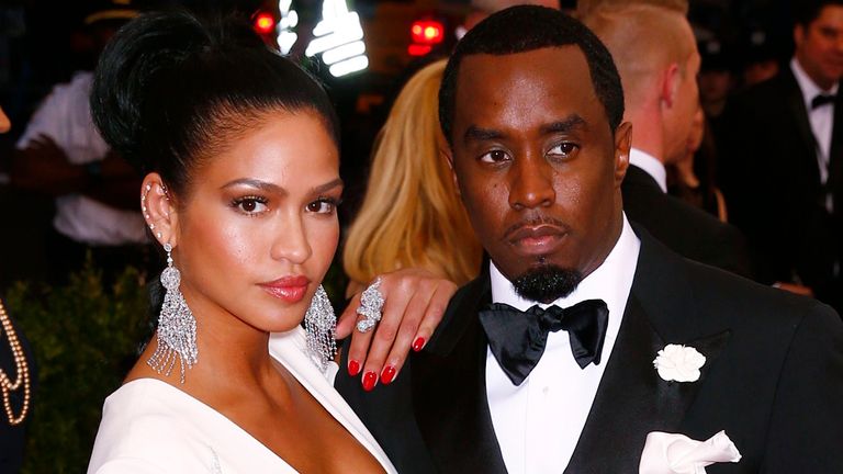 Musician Sean Coombs and Cassie Ventura arrive at the Metropolitan Museum of Art Costume Institute Gala 2015 celebrating the opening of "China: Through the Looking Glass," in Manhattan, New York May 4, 2015. REUTERS/Lucas Jackson