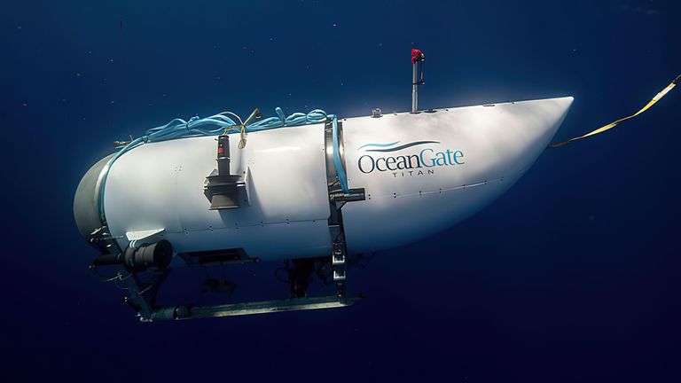 Undated handout file photo issued by American Photo Archive of the OceanGate Expeditions submersible vessel named Titan used to visit the wreckage site of the Titanic. A hearing about the deaths of five people who were killed when a submersible imploded while diving to the wreck of the Titanic will open on Monday. Issue date: Sunday September 15, 2024.