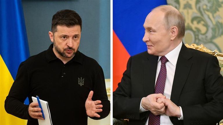 Split of Putin and Zelenskyy.